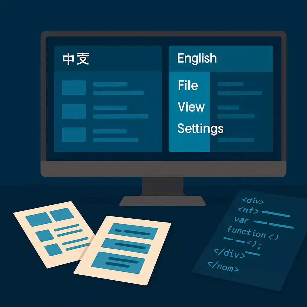 软件界面翻译：如何做到既快又省？